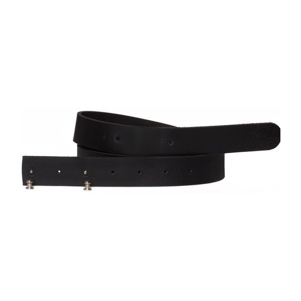 Černý dámský kožený pásek Woox Bini Ater, délka 92 cm-image-1