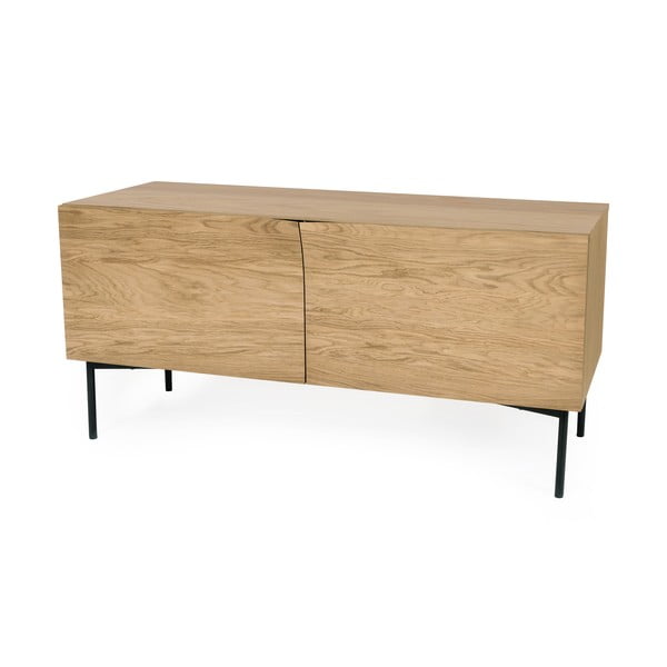 Hnědá komoda v dekoru dubového dřeva Woodman Flop, 65 x 120 cm-image-1