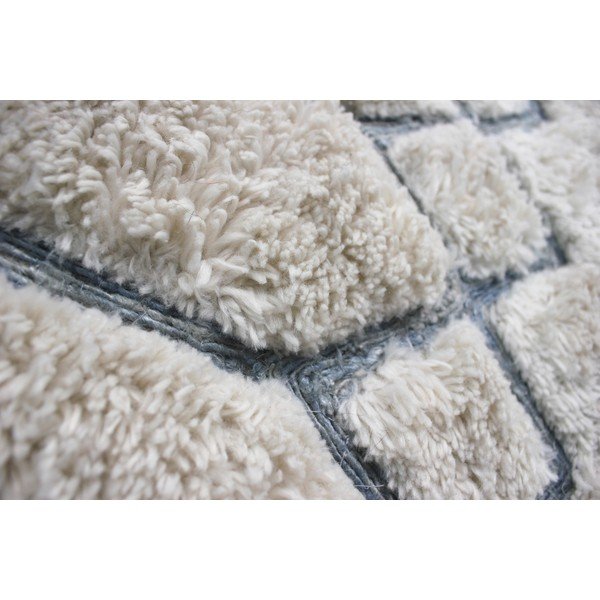 Béžovo-modrý ručně tkaný koberec Flair Rugs Solitaire Sion, 160 x 230 cm-image-4