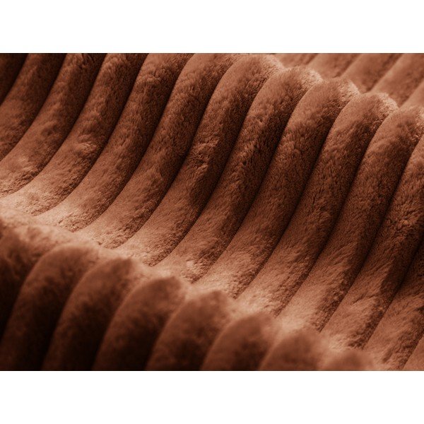 Manšestrový taburet v cihlové barvě Dia – Micadoni -image-2