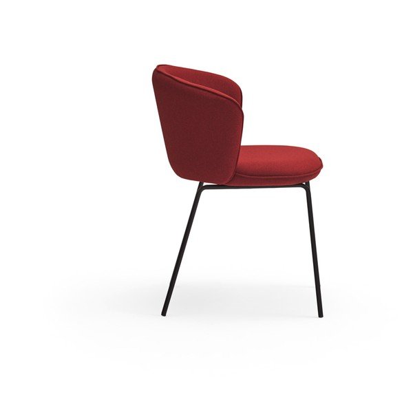 Červená čalouněná jídelní křesla v sadě 2 ks Add – Teulat-image-4