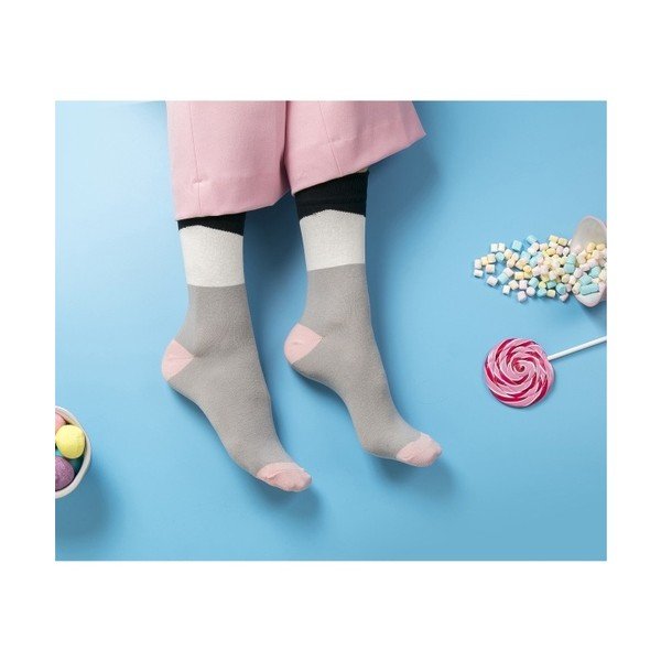 Sada 2 párů barevných ponožek Funky Steps Love, velikost 35 – 39-image-2