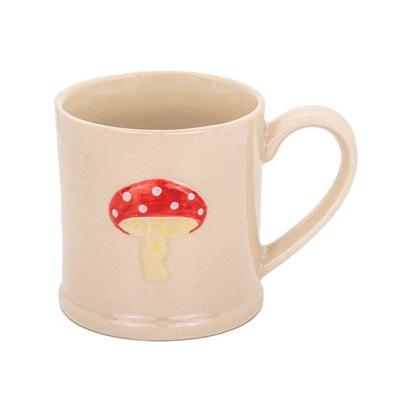 Béžový keramický hrnek Mushroom – Sass & Belle