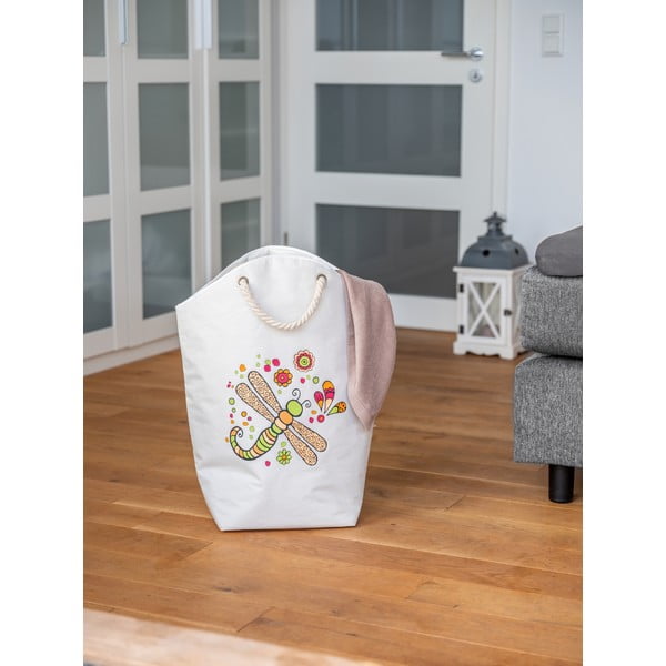 Látkový koš na prádlo 58 l Rollin'Art Libelle – Wenko-image-1