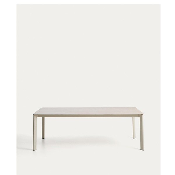 Zahradní jídelní stůl s deskou z kamene 100x220 cm Anafi – Kave Home-image-4