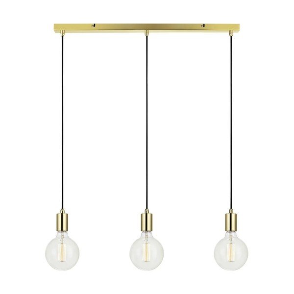 Stropní svítidlo ve zlaté barvě Markslöjd Sky Three