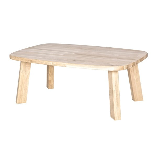 Konferenční stolek z dubového dřeva De Eekhoorn Tonda, délka 90 cm