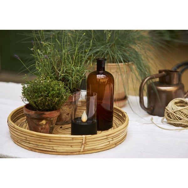 Černá LED venkovní světelná dekorace Star Trading Puloun, výška 13,5 cm-image-4