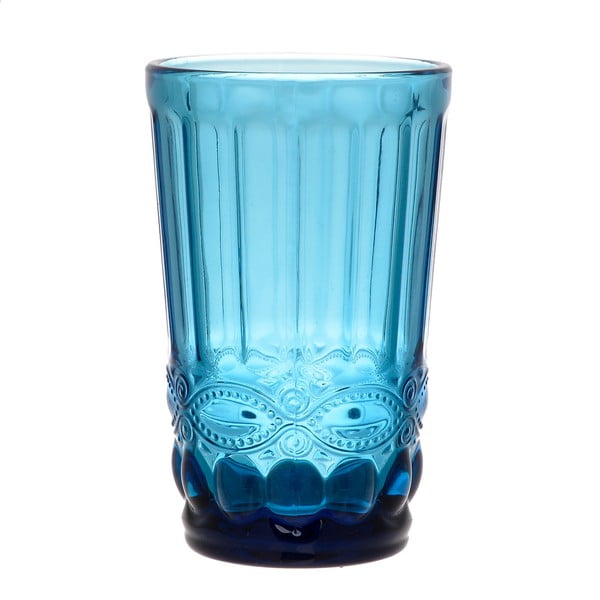 Sada 6 modrých sklenic InArt Moderna