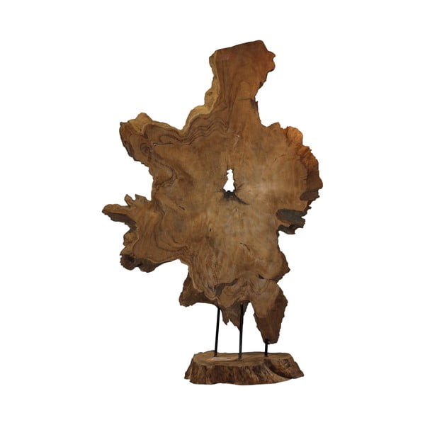 Dekorace z teakového dřeva HSM Collection Tribe Root