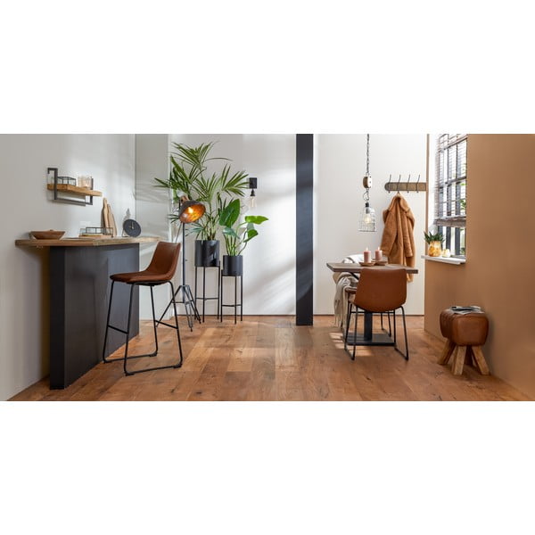 Hnědá stolička Ramy – Light & Living-image-3