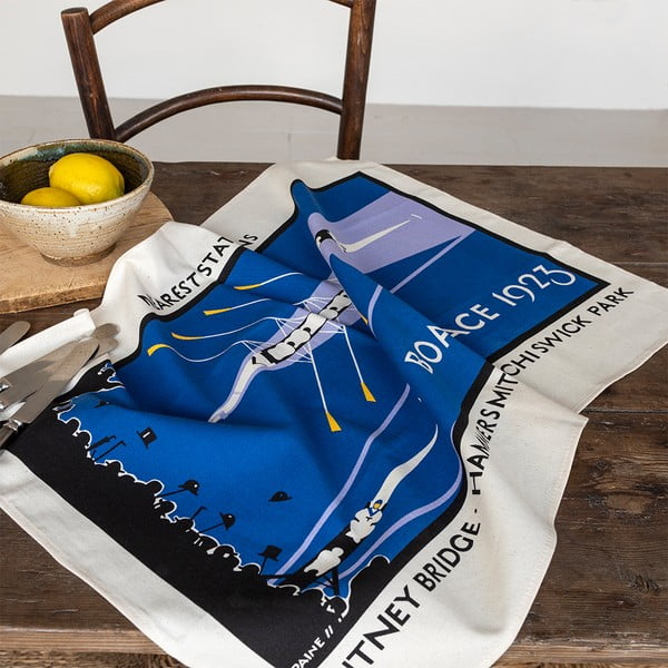 Bavlněná utěrka 50x70 cm Boat Race – Rex London-image-1