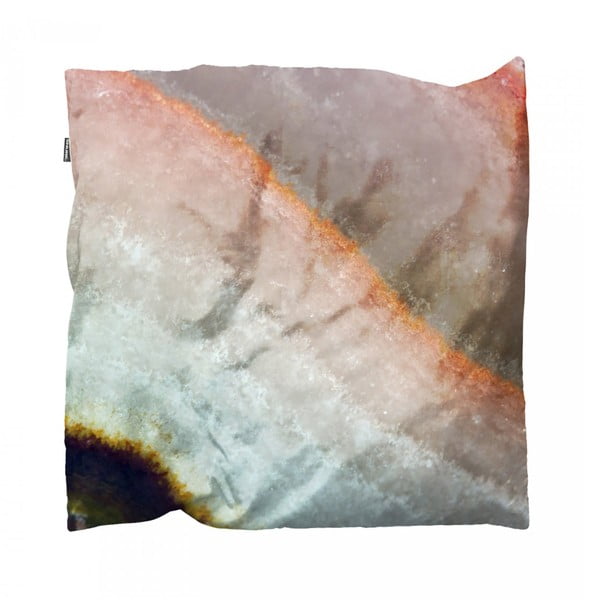 Růžový povlak na polštář Snurk Mineral, 50 x 50 cm