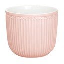 Růžový keramický květináč Green Gate Alice, ø 16 cm