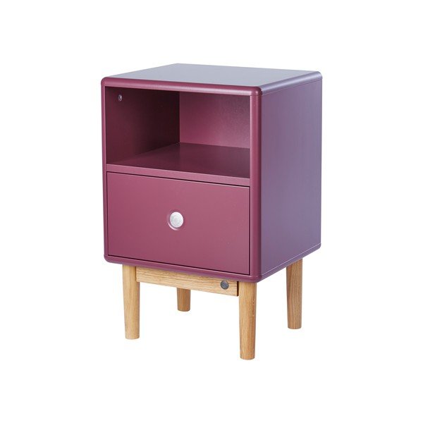 Tmavě fialový noční stolek Color Box – Tom Tailor-image-2