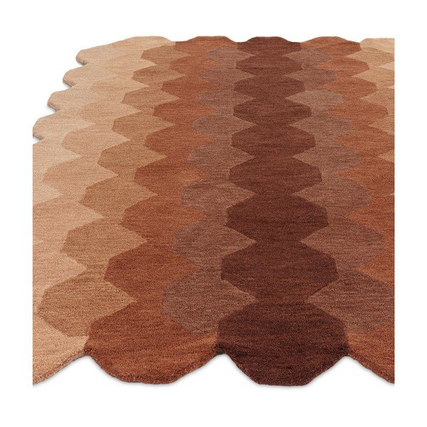 Vlněný koberec v cihlové barvě 160x230 cm Hive – Asiatic Carpets-image-4
