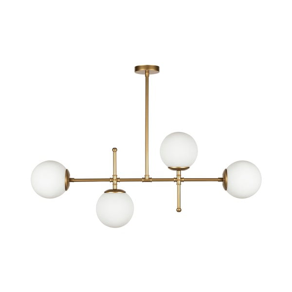 Závěsné svítidlo ve zlaté barvě Squid Lighting Kruva, výška 57 cm-image-2