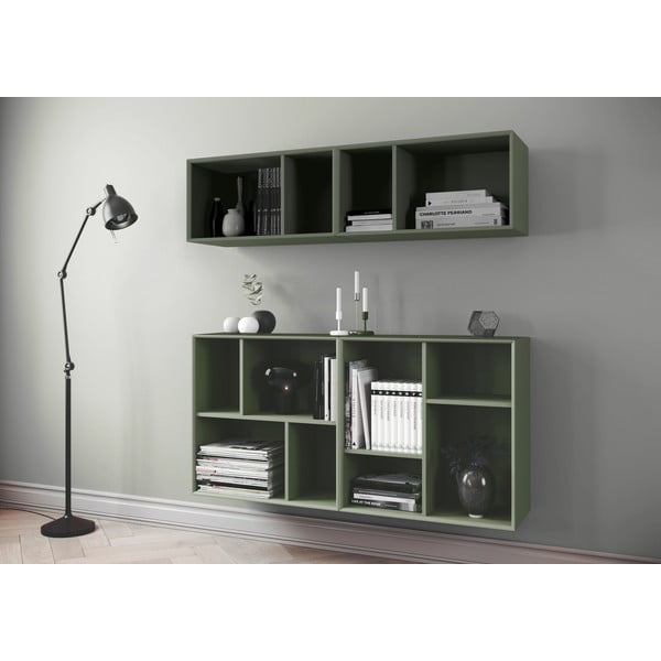 Černý modulární policový systém 70x70 cm Z Cube - Tenzo-image-1