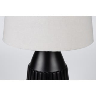 Černo-béžová stolní lampa Aysa - White Label