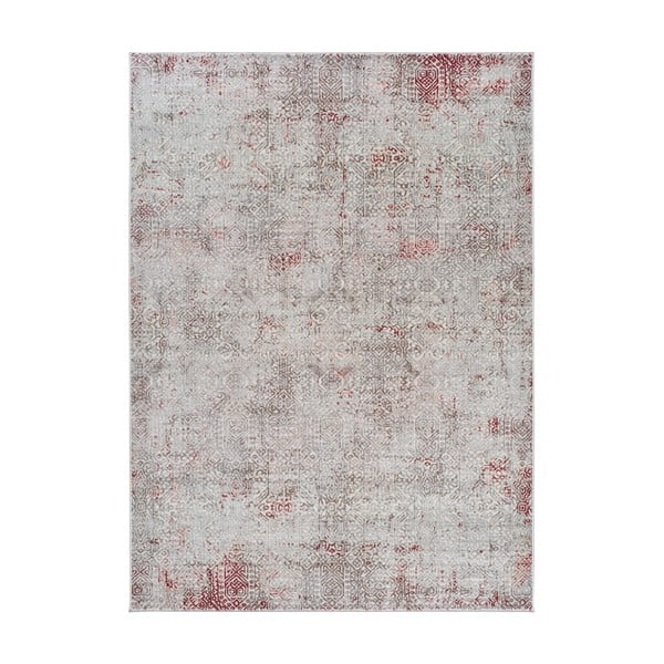 Šedo-růžový koberec Universal Babek, 120 x 170 cm