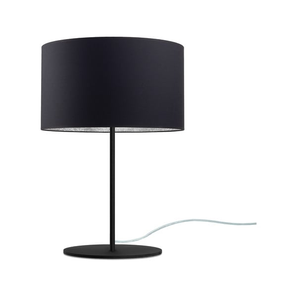 Černo stolní lampa Sotto Luce MIKA Silver M, ⌀ 36 cm