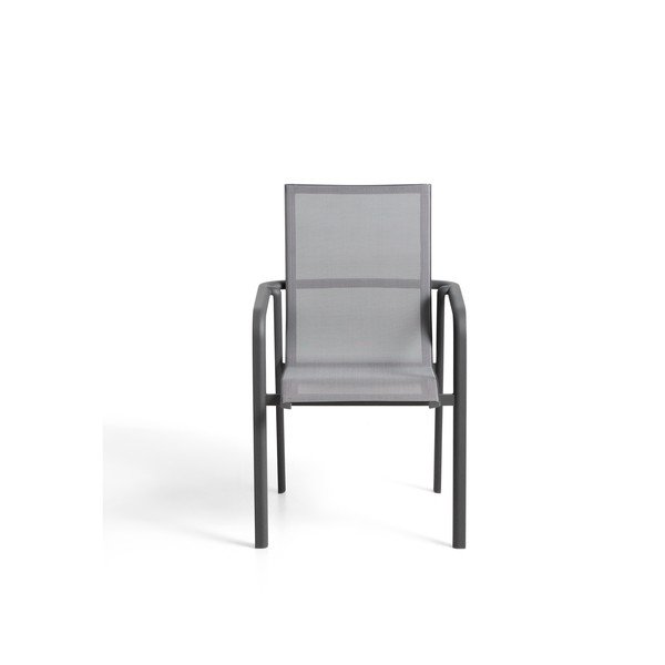 Šedá zahradní židle Canea – Kave Home-image-3