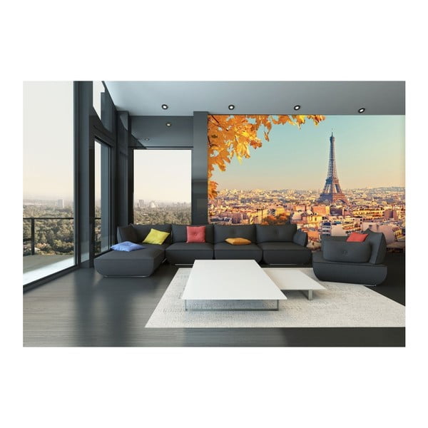 Velkoformátová tapeta Podzimní Paříž, 366 x 254 cm