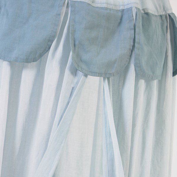 Světle modrý bavlněný baldachýn Carelene – Kave Home-image-4