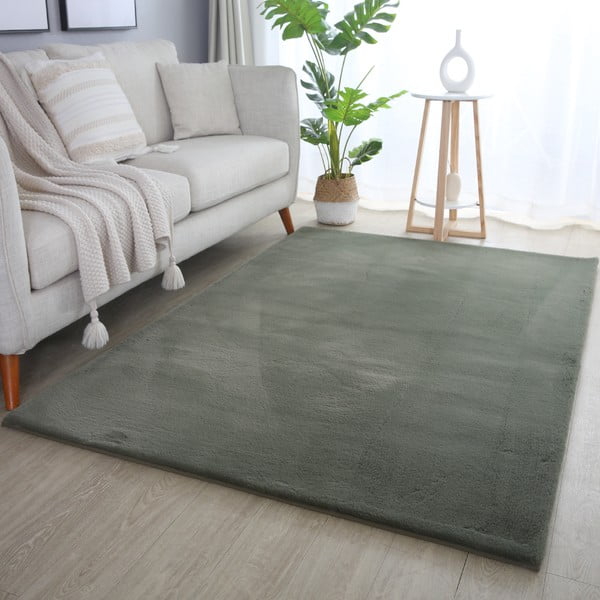 Zelený pratelný koberec 160x230 cm Pouffy – Ayyildiz Carpets-image-1