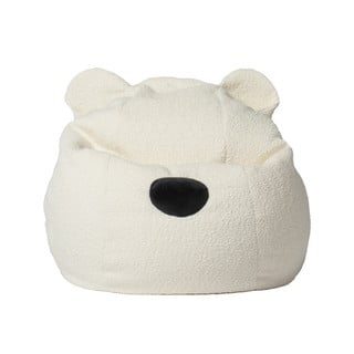 Krémový dětský sedací vak Bear – The Brooklyn Kids