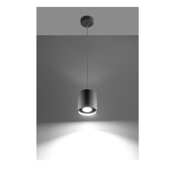 Šedé závěsné svítidlo Sollux Roda-image-4