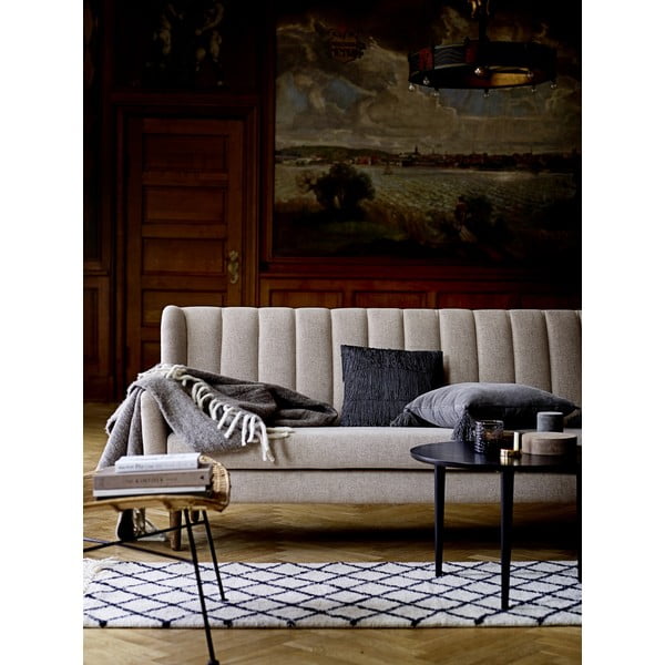 Bílý vlněný koberec Bloomingville Geo, 200 x 300 cm-image-2