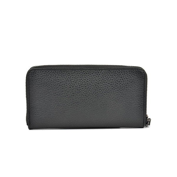 Černá kožená peněženka Mangotti Letuce-image-3