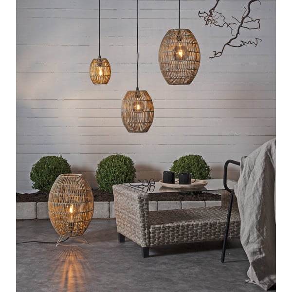 Teplá LED filamentová žárovka E27, 2 W Plain Smoke – Star Trading-image-4