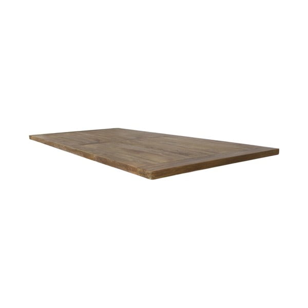 Deska stolu z neopracovaného teakového dřeva HSM collection, 210 x 100 cm