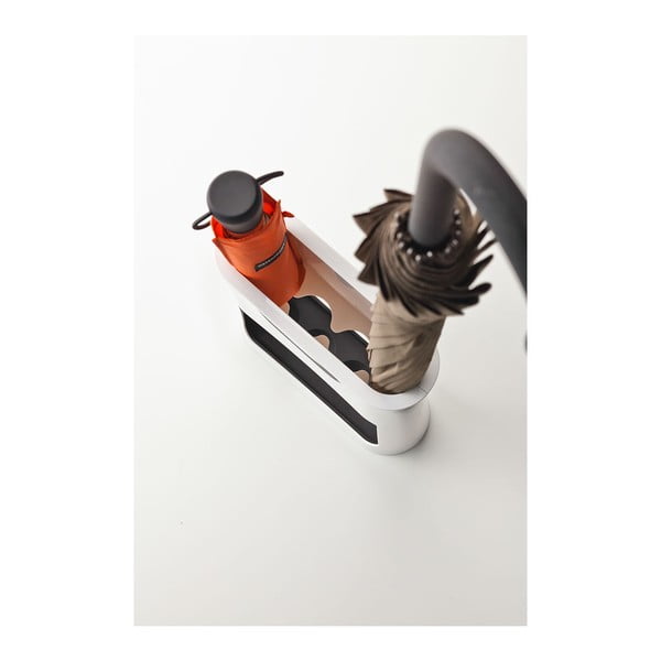 Bílý stojan na deštníky YAMAZAKI Oval-image-1