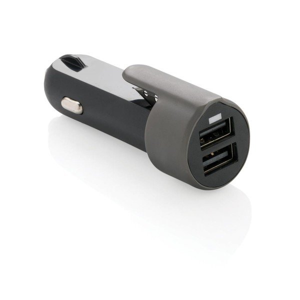 Nabíječka do auta se 2 USB porty XD Design