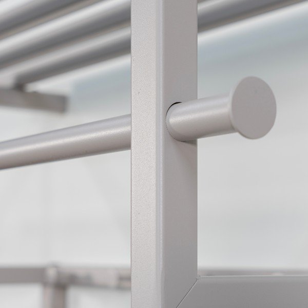 Taupe kovový nástěnný věšák s poličkou 76 cm Rizzoli – Spinder Design-image-4