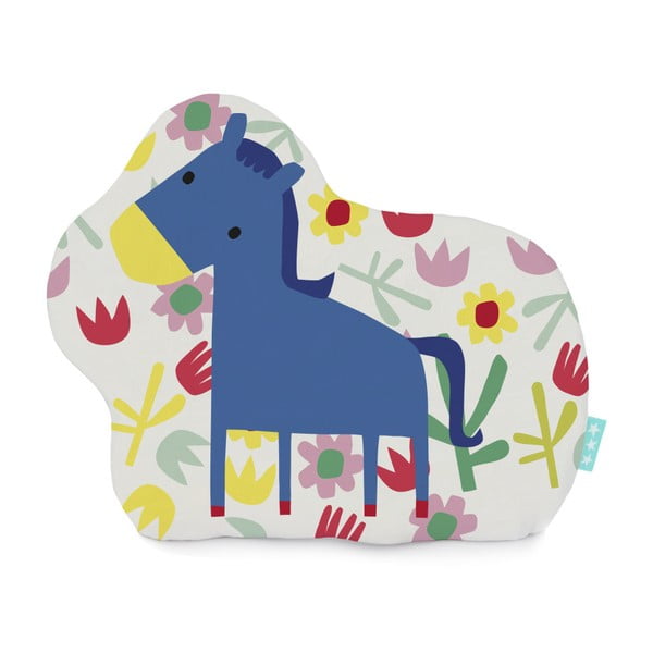 Bavlněný polštářek Moshi Moshi Little Horse, 40 x 30 cm