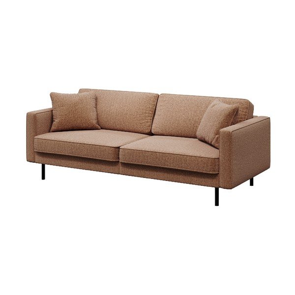 Jílově hnědá pohovka MESONICA Kobo, 207 cm-image-2