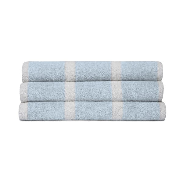 Set 3 ručníků Menton Blue, 60x110 cm