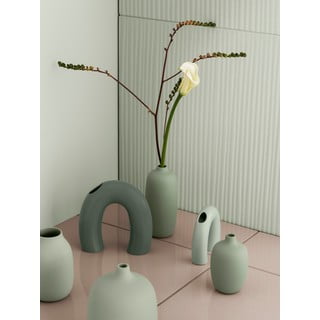 Keramická váza šalvějově zelená (výška 18 cm) Ceola – Blomus