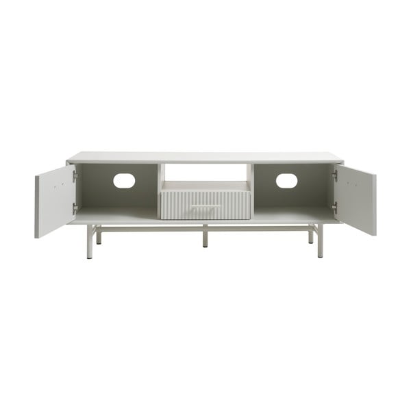 Šedý TV stolek 140x50x45 cm Palma – Unique Furniture-image-4