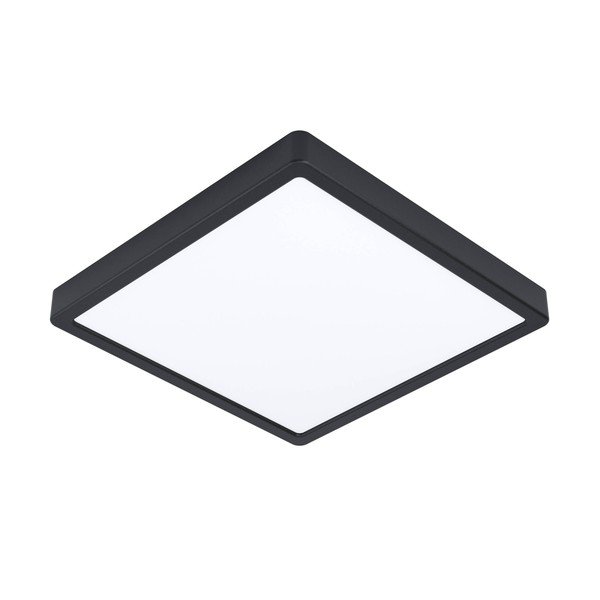 Černé LED stropní svítidlo 28,5x28,5 cm FUEVA 5 – EGLO
