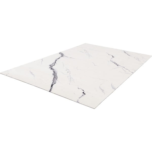 Krémový vlněný koberec 133x180 cm Marble – Agnella-image-4