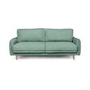 Zelená rozkládací pohovka z textilie bouclé 215 cm Patti – Bonami Selection