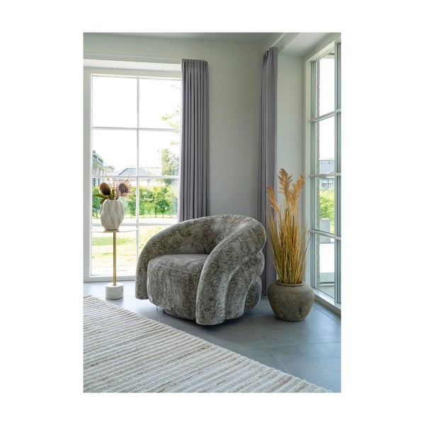 Krémový ručně tkaný vlněný běhoun 80x180 cm Mango – House Nordic-image-3