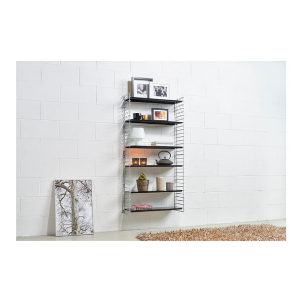 3patrový regál Metaltex Libro, šířka 70 cm-image-2