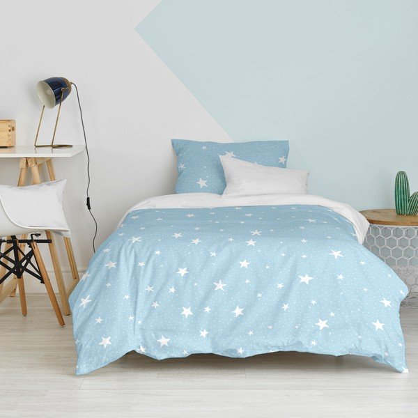 Bavlněné dětské povlečení na jednolůžko 140x200 cm Little star – Happy Friday-image-2