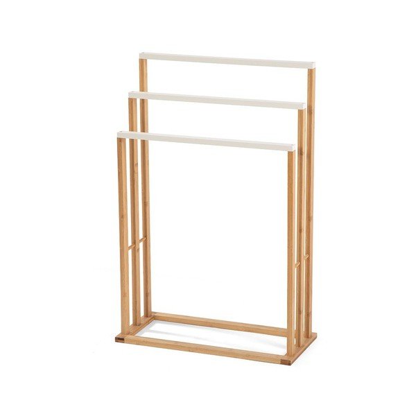 Bambusový stojan na ručníky v přírodní barvě Nivo – Bonami Essentials